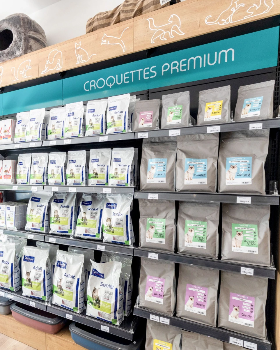 Croquettes chat de la boutique Provetys à Tours