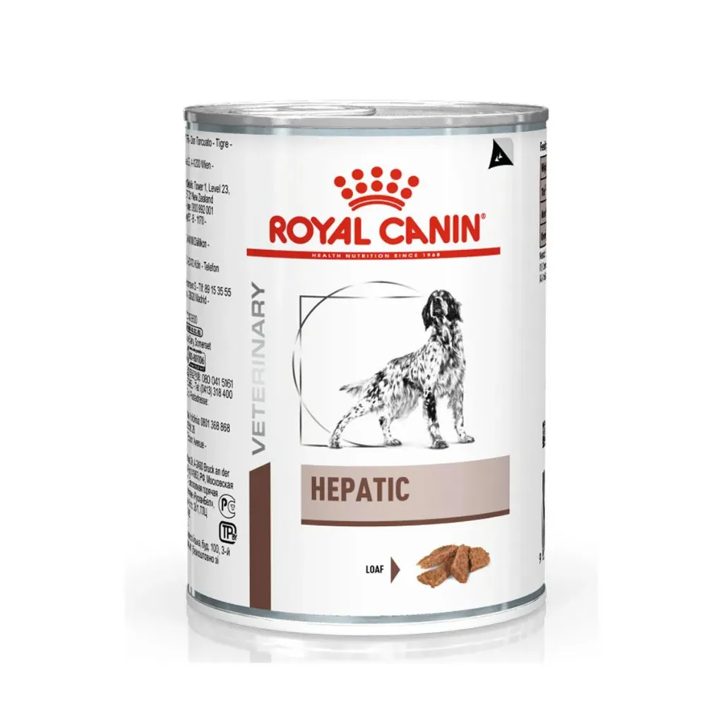[12260] ROYAL CANIN VETERINARY Hepatic pour chien - 12 boîtes de 420 g