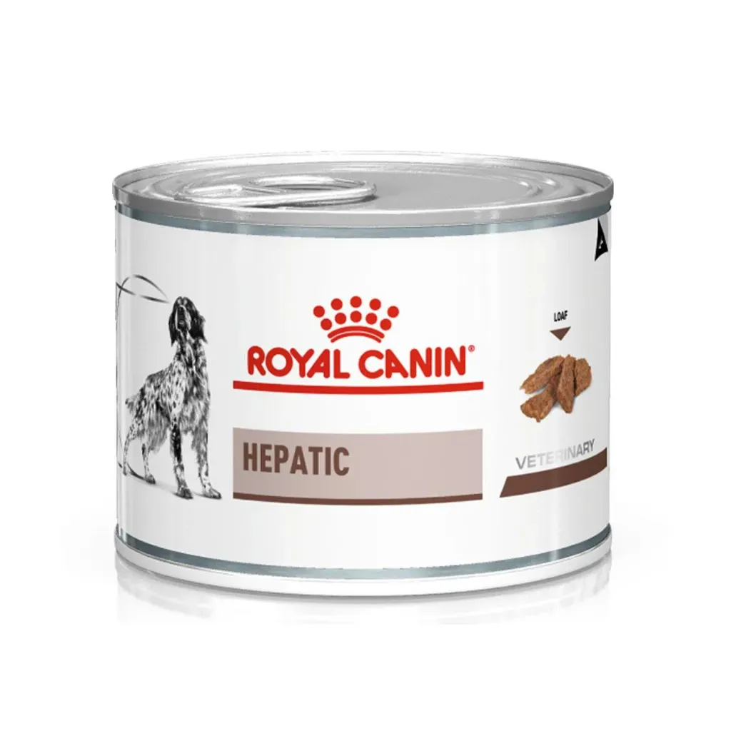 ROYAL CANIN VETERINARY Hepatic pour chien - 12 boîtes de 200 g