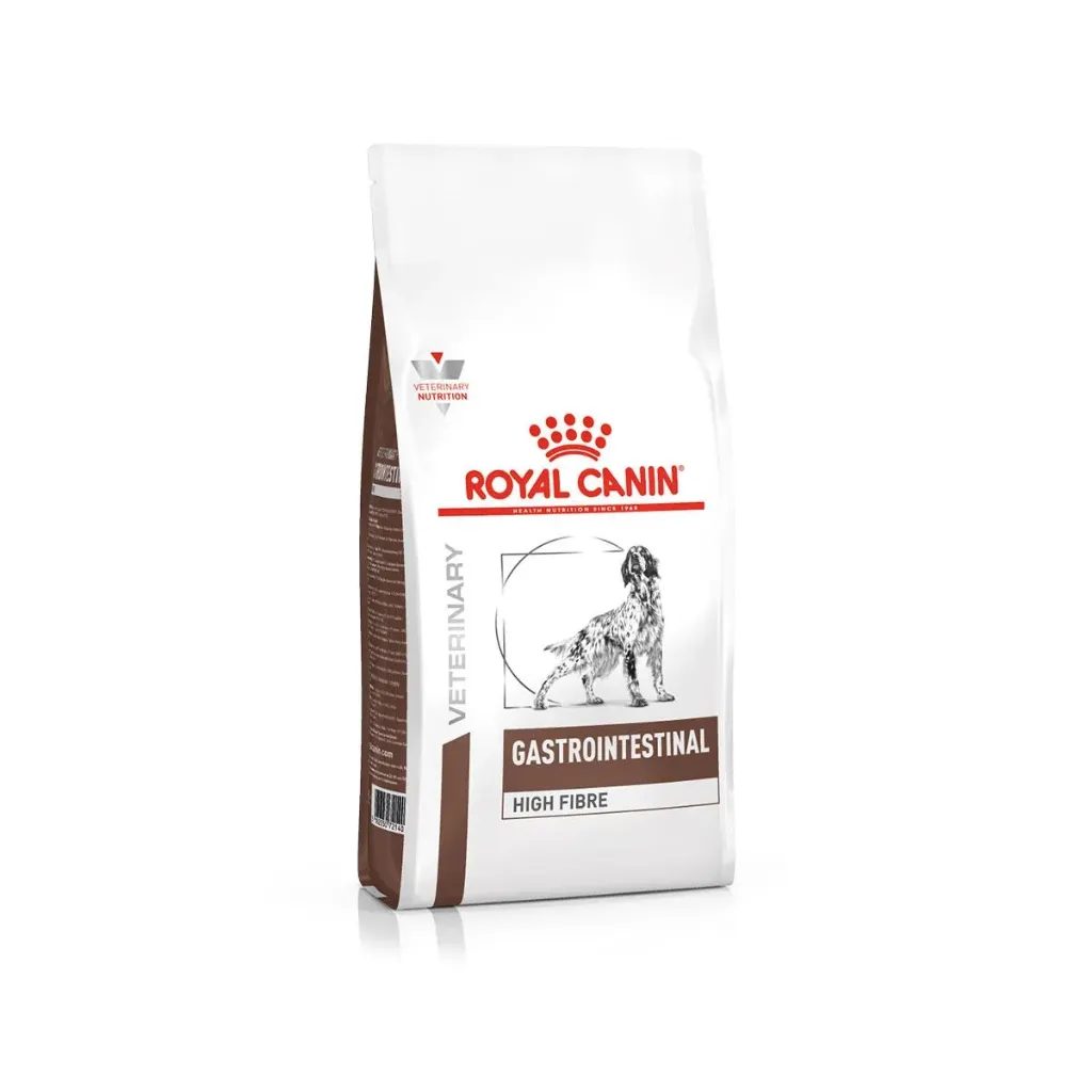 ROYAL CANIN VETERINARY Gastrointestinal High Fibre pour chien - Sac de 7,5 kg