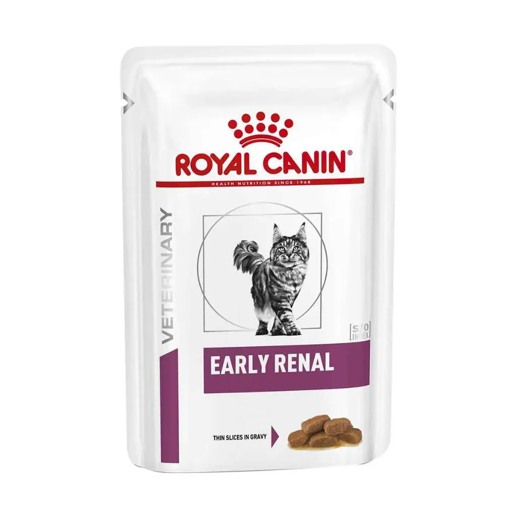 ROYAL CANIN VETERINARY Early Renal pour chat - 12 sachets de 85 g