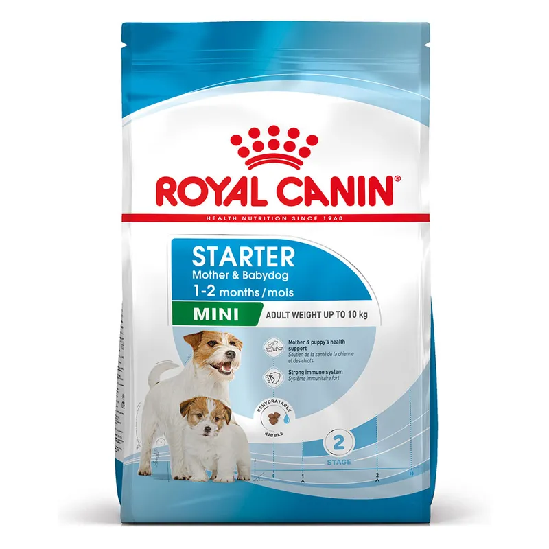[15023] ROYAL CANIN Starter Mother & Babydog 1-2 months Mini Adult Weight up to 10 kg pour chien - Sac de 8 kg