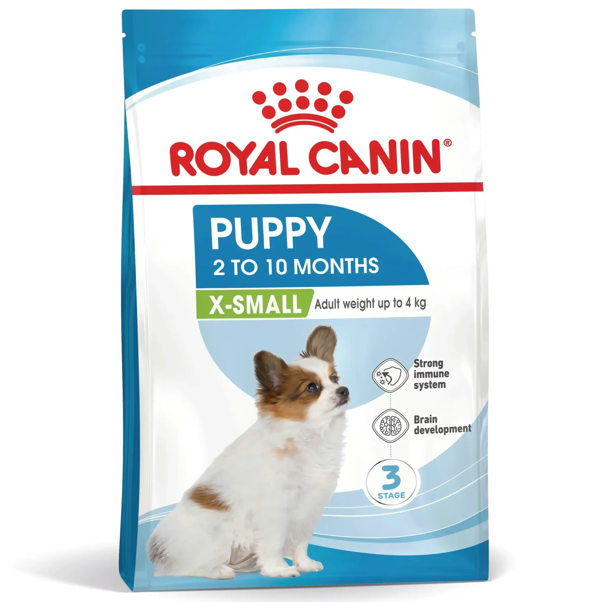 [15035] ROYAL CANIN Puppy 2-10 months X-Small Adult Weight up to 4 kg pour chien - Sac de 1,5 kg