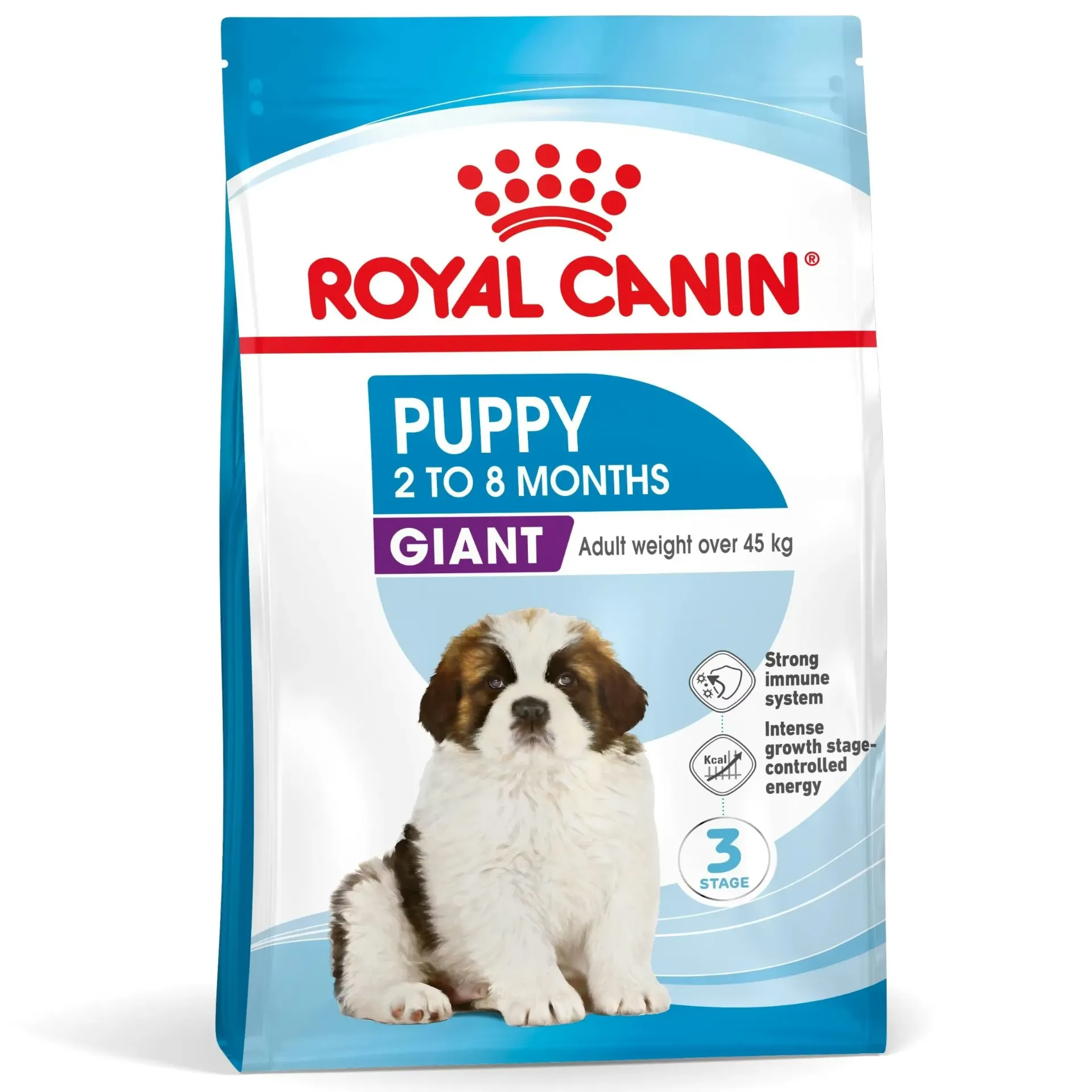 [15047] ROYAL CANIN Puppy 2-8 months Giant Adult Weight over 45 kg pour chien - Sac de 15 kg