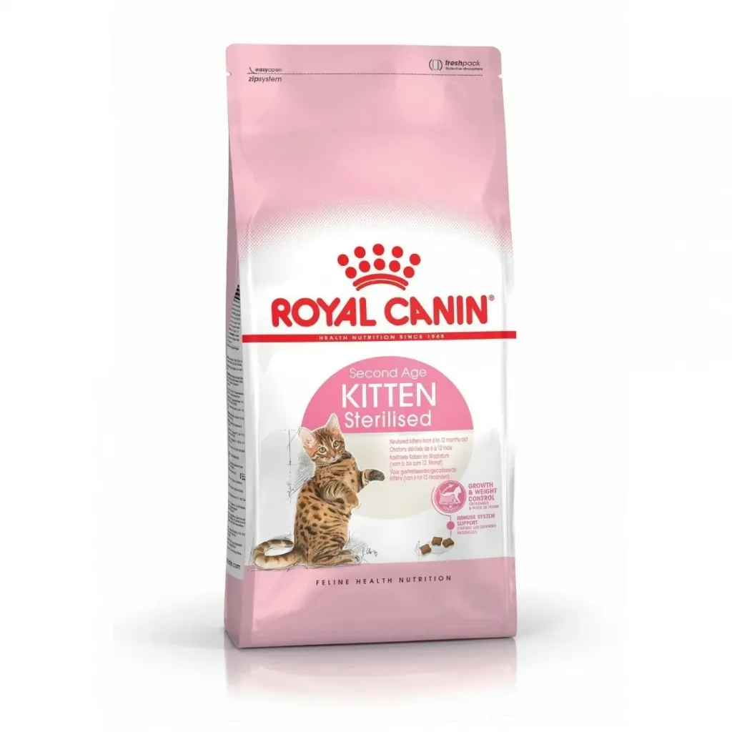 [15088] ROYAL CANIN Kitten Sterilised 6-12 months pour chat - Sac de 3,5 kg