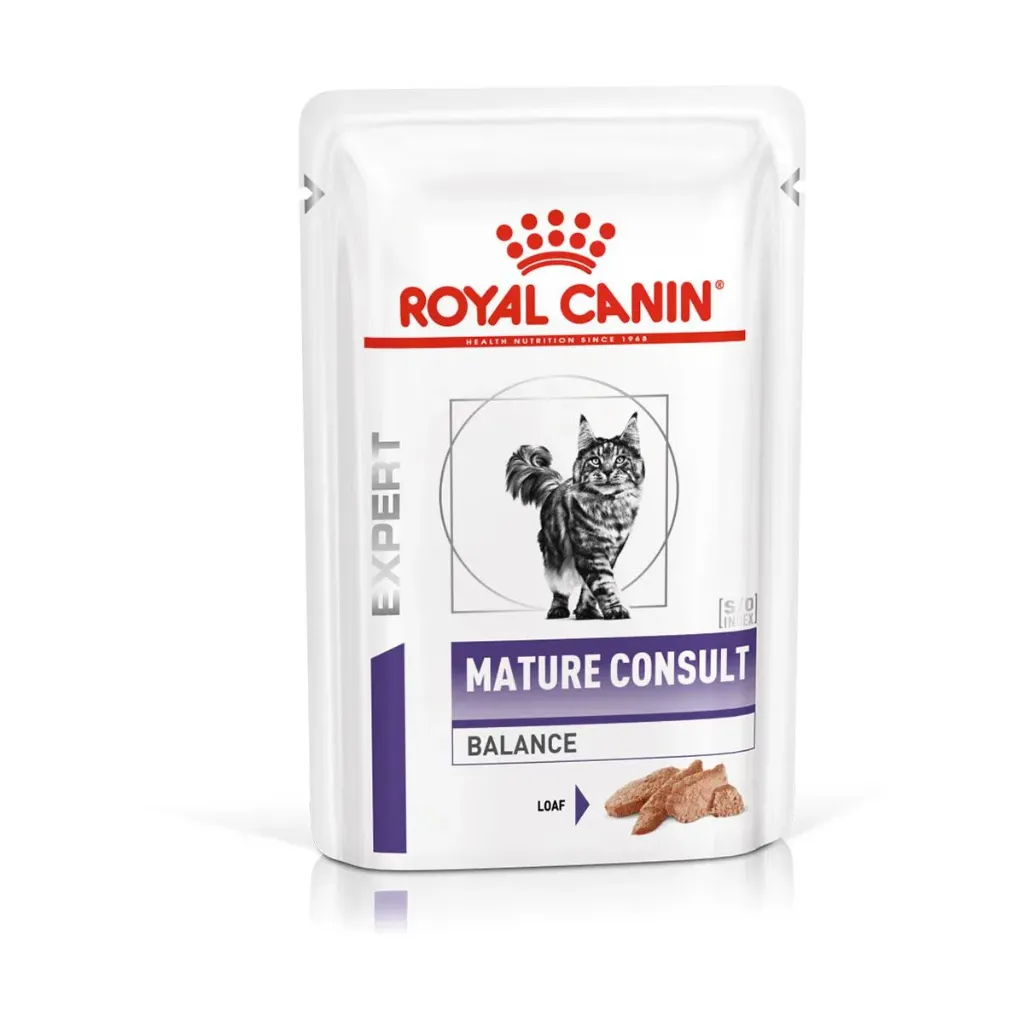 [15300] ROYAL CANIN EXPERT Mature Consult Balance pour chat - 12 sachets de 85 g