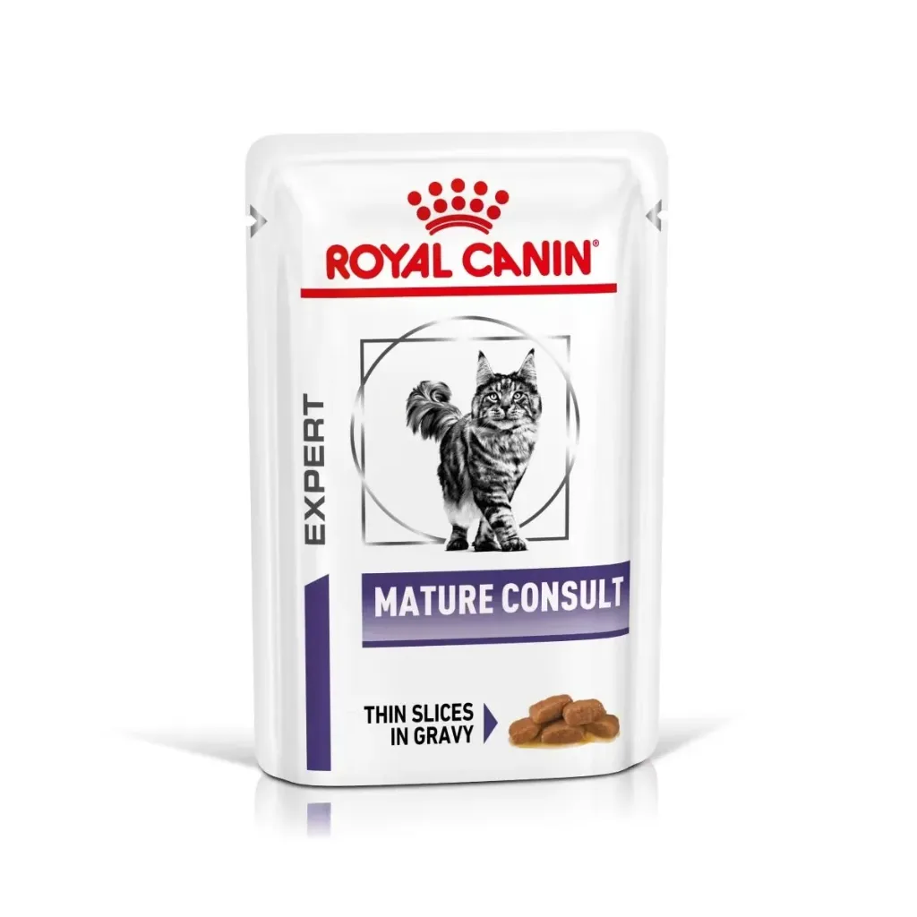 [15303] ROYAL CANIN EXPERT Mature Consult pour chat - 12 sachets de 85 g