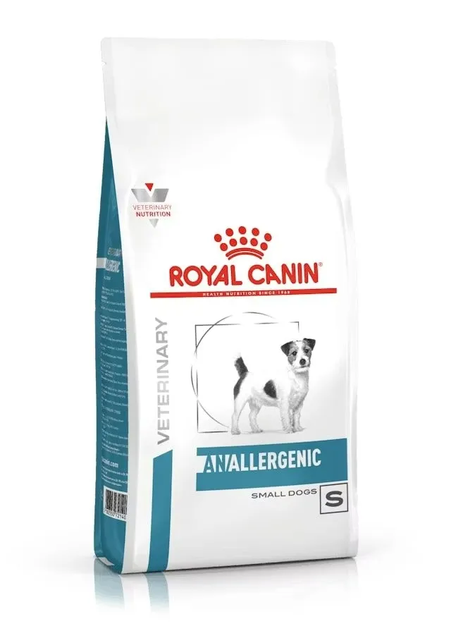 [15519] ROYAL CANIN VETERINARY Anallergenic Small Dogs S pour chien - Sac de 3 kg