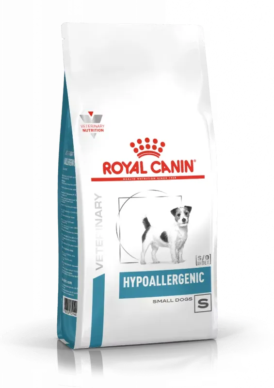 [15773] ROYAL CANIN VETERINARY Hypoallergenic Small Dogs S pour chien - Sac de 3,5 kg