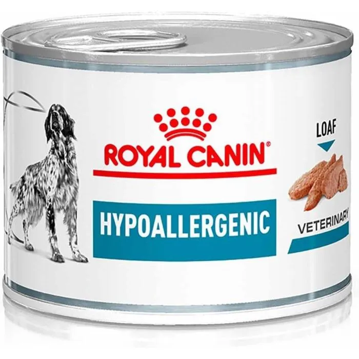 [15775] ROYAL CANIN VETERINARY Hypoallergenic pour chien - 12 boîtes de 200 g