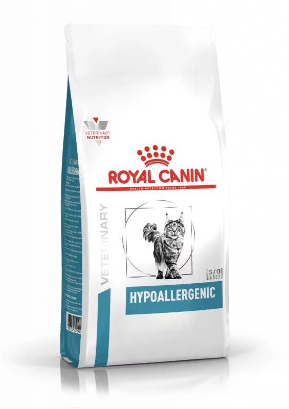 ROYAL CANIN VETERINARY Hypoallergenic pour chat - Sac de 4,5 kg