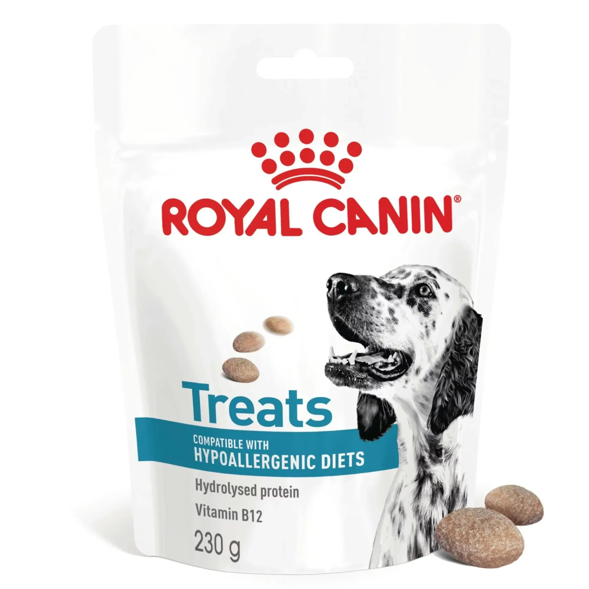 [32130] ROYAL CANIN Treats Hypoallergenic Diets pour chien - Sachet de 230g