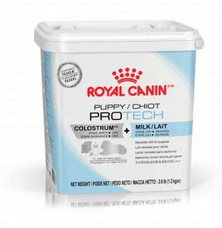 ROYAL CANIN Puppy Pro Tech Colostrum + Milk pour chien - Boîte de 1,2 kg