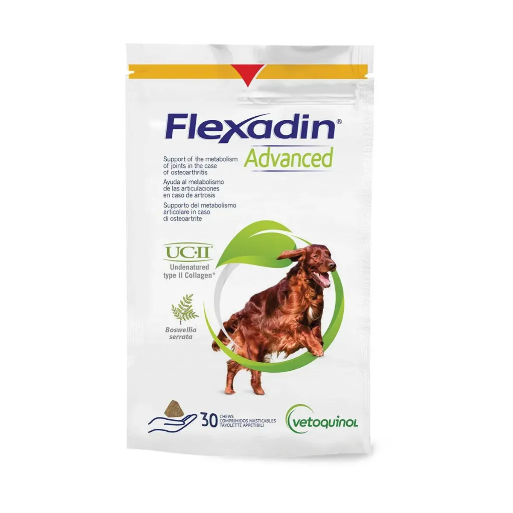 [10825] FLEXADIN ADVANCED Boswellia pour chien - Sachet de 30 bouchées