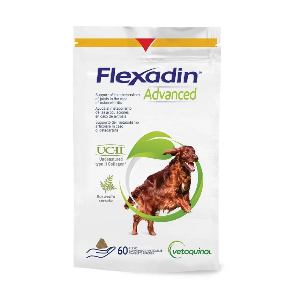 [10826] FLEXADIN ADVANCED Boswellia pour chien - Sachet de 60 bouchées