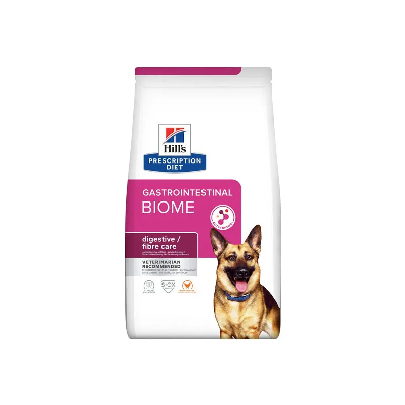 HILL'S PRESCRIPTION DIET Gastrointestinal Biome Digestive / Fibre Care au poulet pour chien - Sac de 1,5 kg