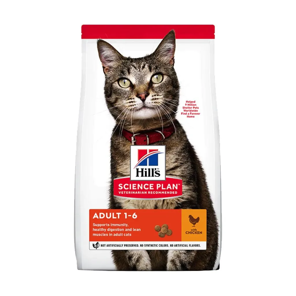 HILL'S SCIENCE PLAN Adult 1-6 au poulet pour chat - Sac de 3 kg