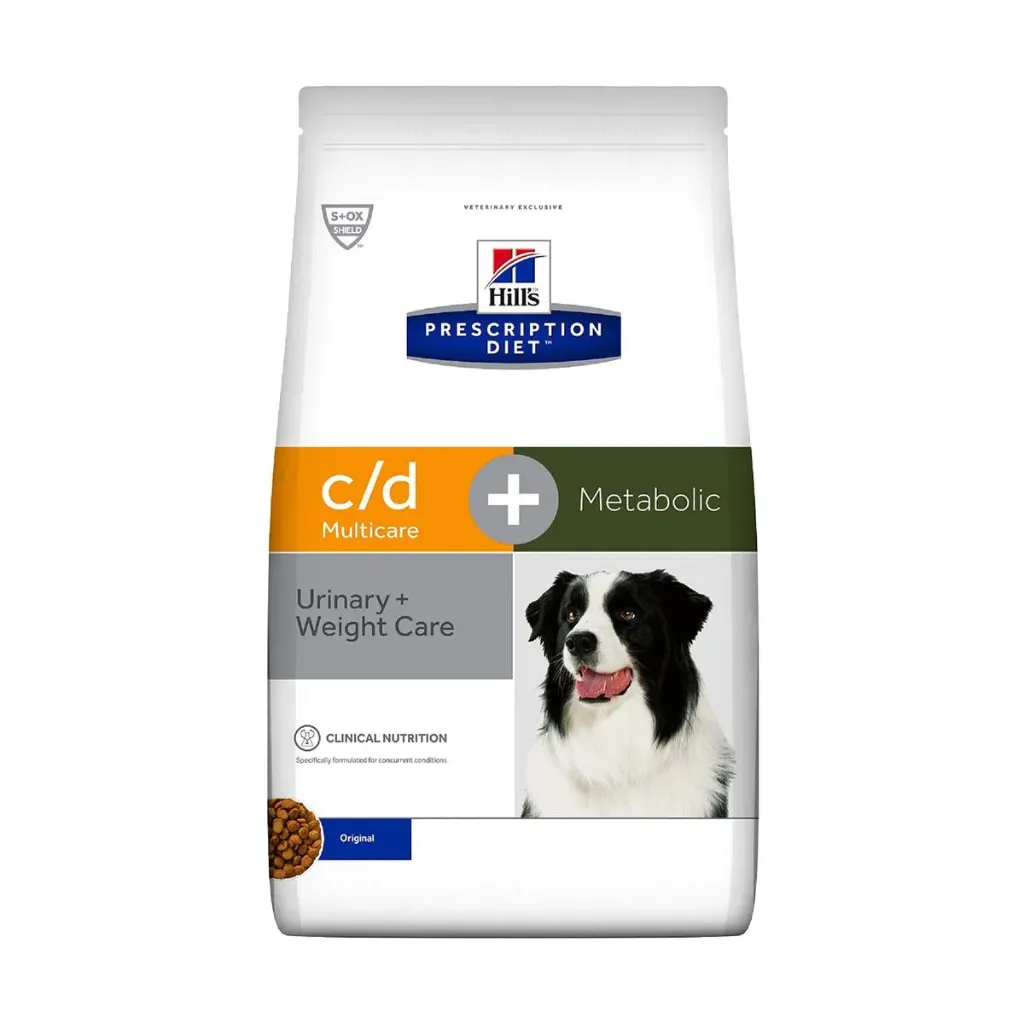 HILL'S PRESCRIPTION DIET c/d Multicare + Metabolic Urinary + Weight Care Original pour chien - Sac de 12 kg