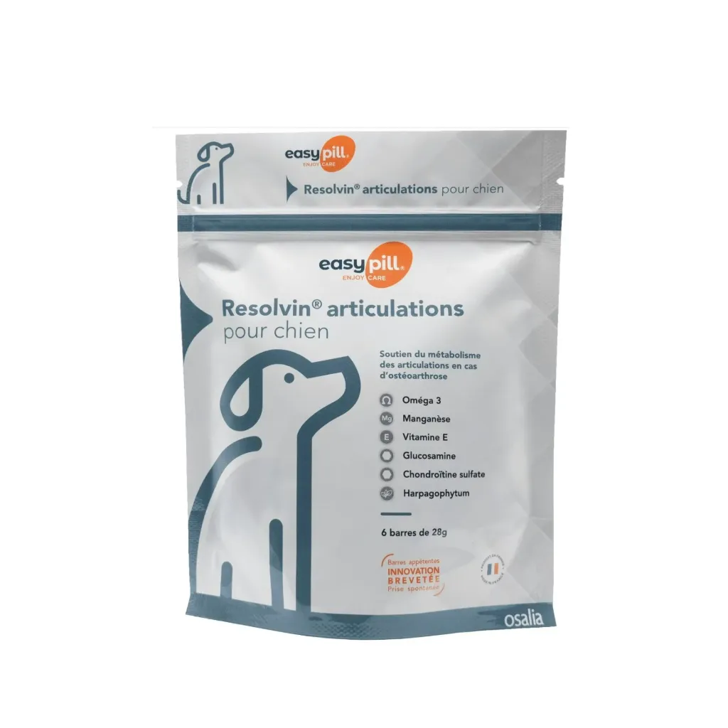 EASYPILL CHIEN RESOLVIN ARTICULATIONS 6 BARRES