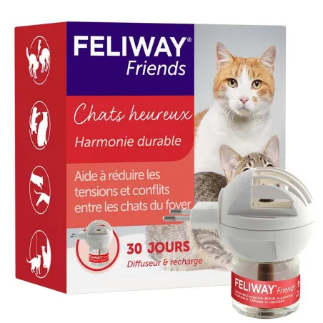 FELIWAY FRIENDS - Diffuseur + Recharge 48 ml