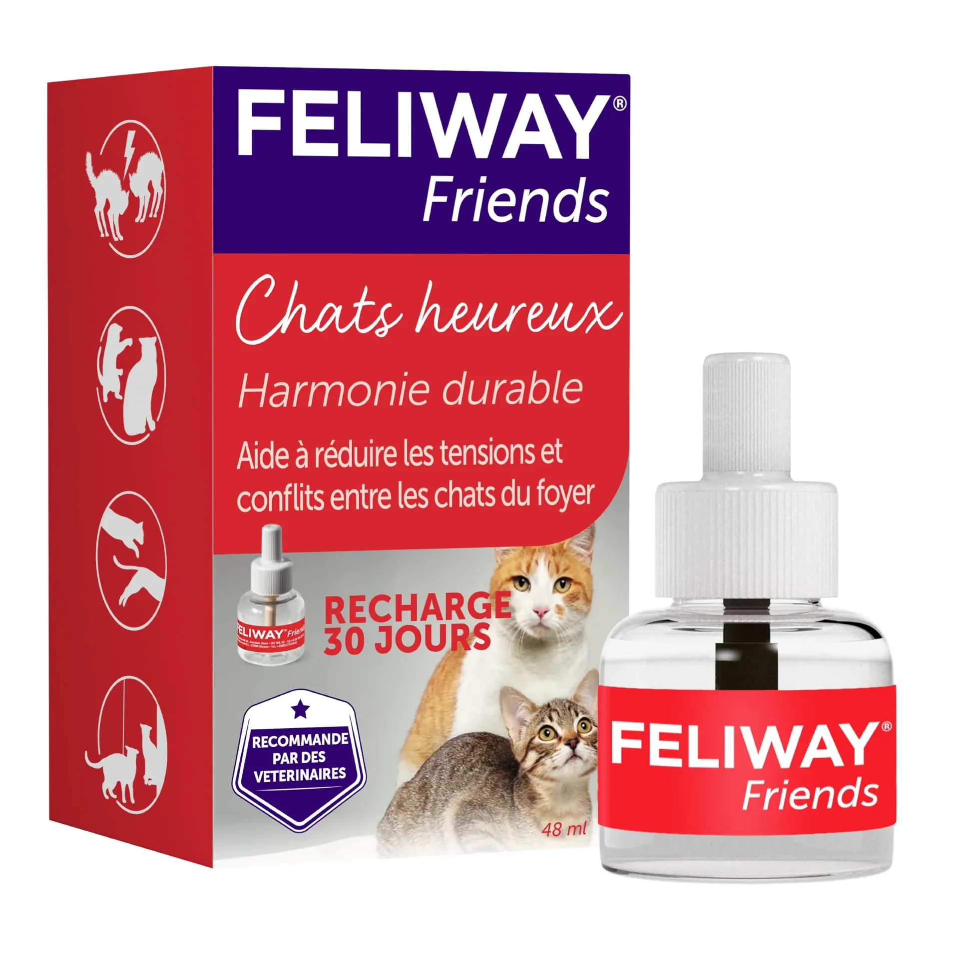 FELIWAY FRIENDS - Recharge pour diffuseur 48 ml