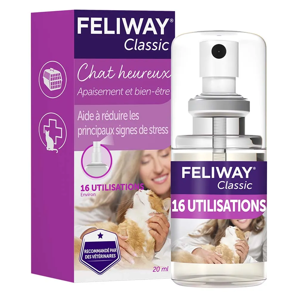 Feliway classic - Spray anti-stress pour chat 20ml