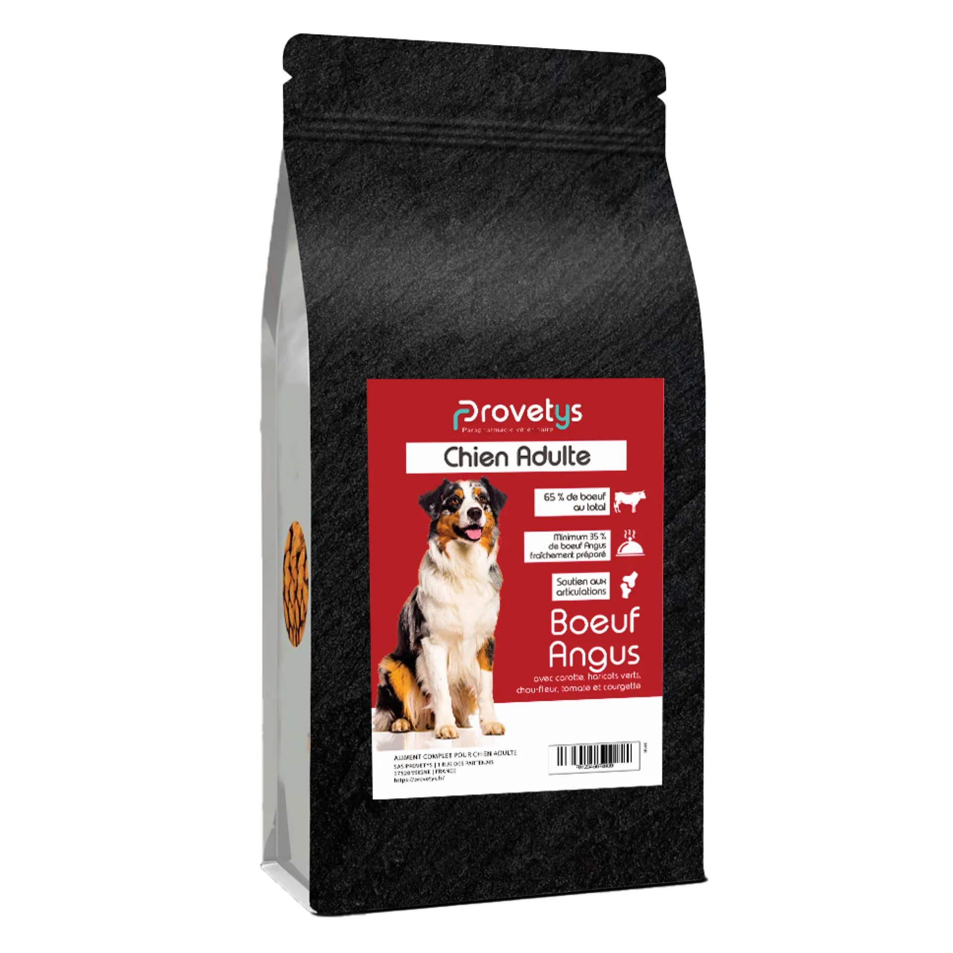 Croquettes Provetys chien adulte au boeuf - 6kg