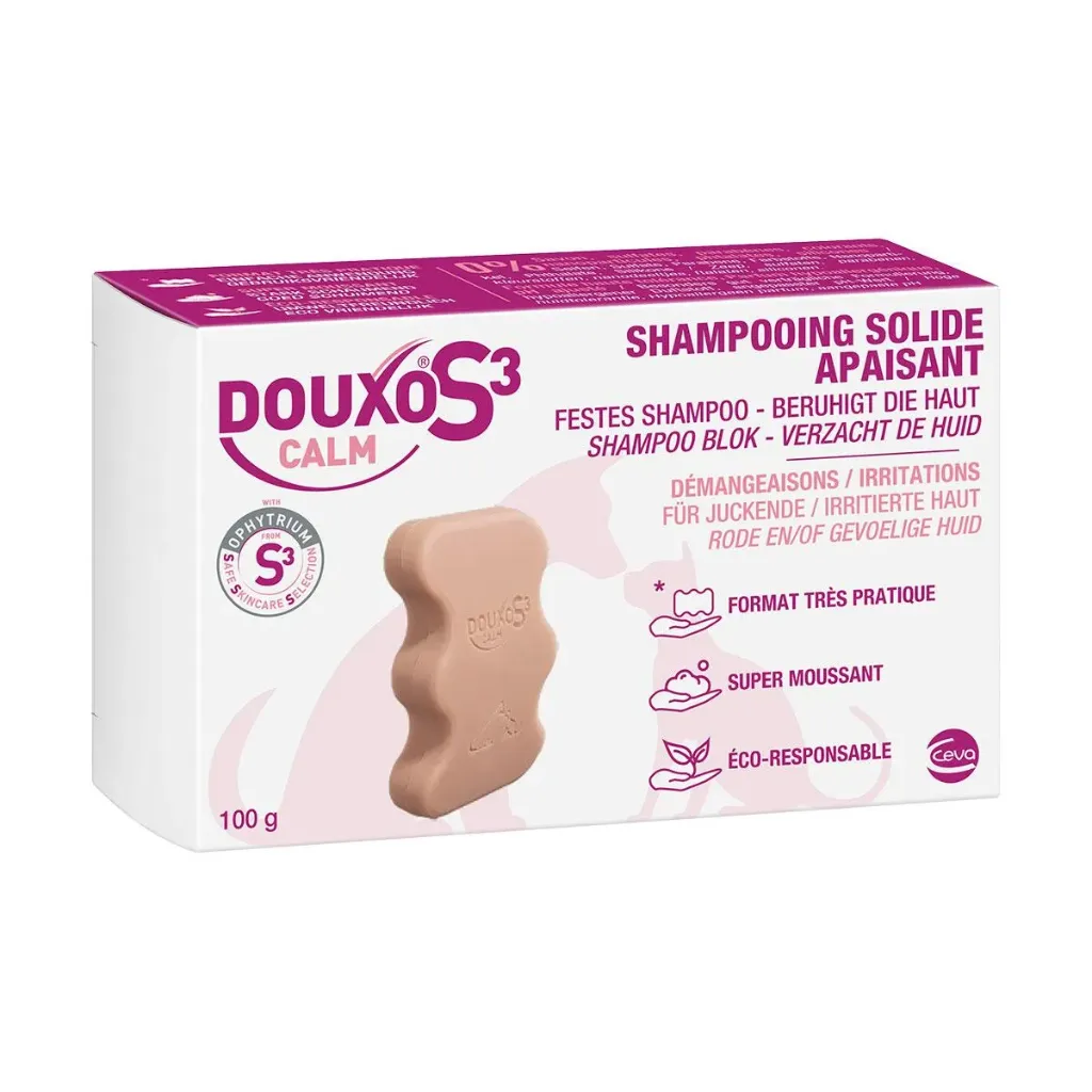 DOUXO S3 CALM Shampoing solide apaisant - 100g