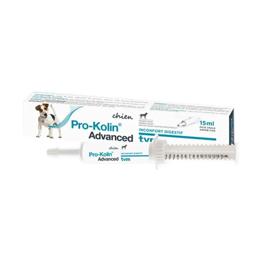 PRO-KOLIN Advanced chien - Inconfort Digestif - Seringue de 15ml