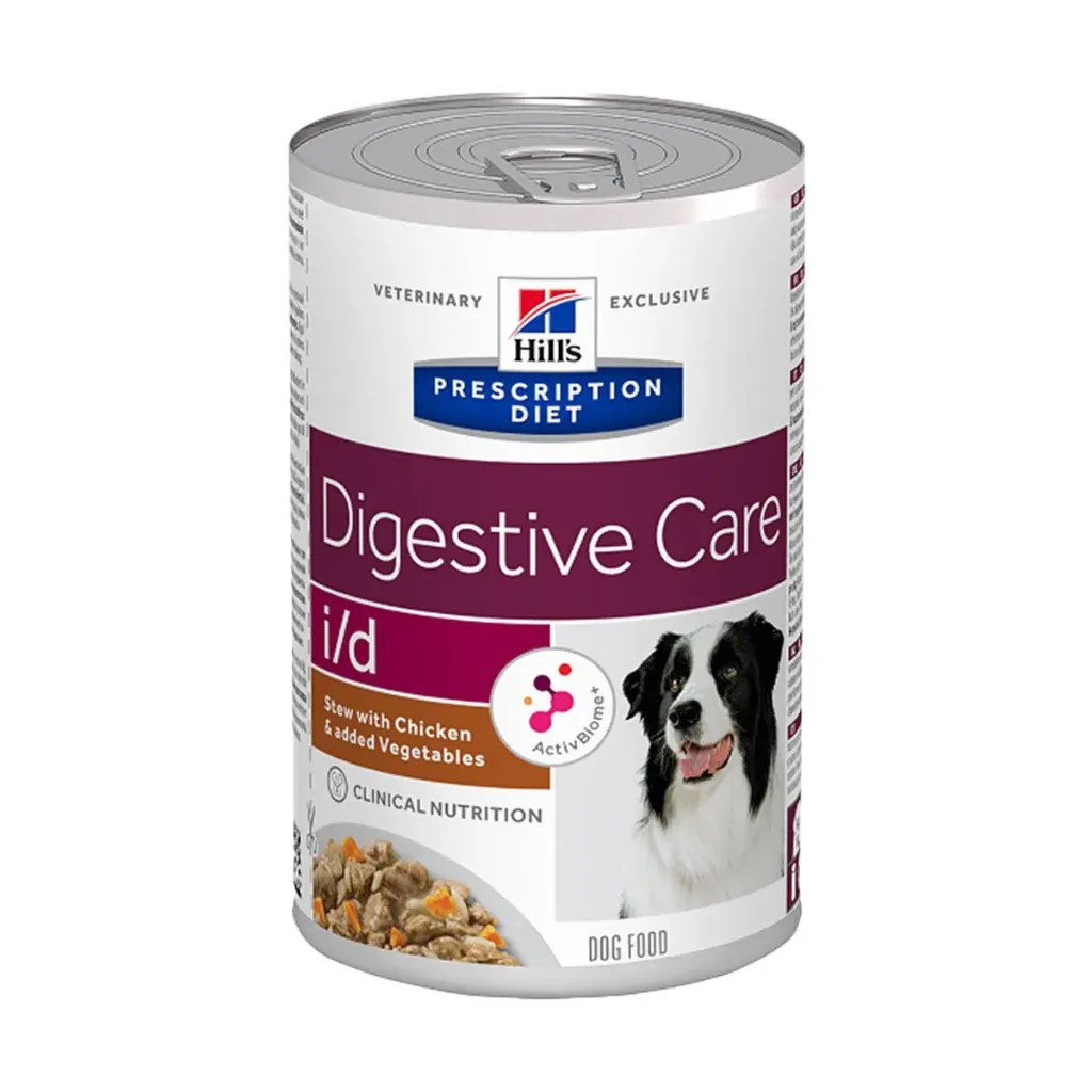 [13670] HILL'S PRESCRIPTION DIET Digestive Care i/d Mijoté au poulet & légumes pour chien - 12 boîtes de 354 g