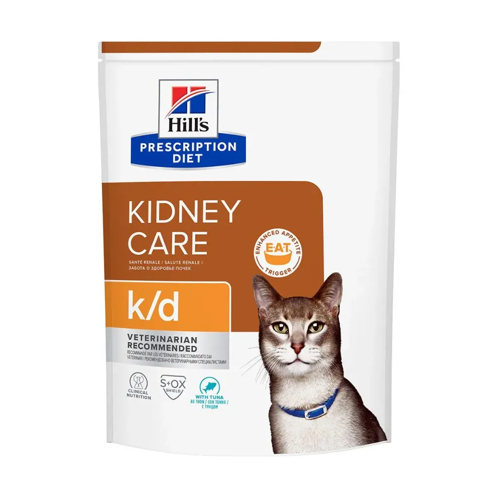 [14907] HILL'S PRESCRIPTION DIET Kidney Care k/d au thon pour Chat - Sac de 3 kg