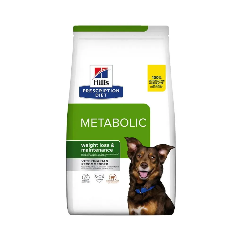 [14962] HILL'S PRESCRIPTION DIET Metabolic Weight Loss & Maintenance à l'agneau & riz pour chien - Sac de 12 kg