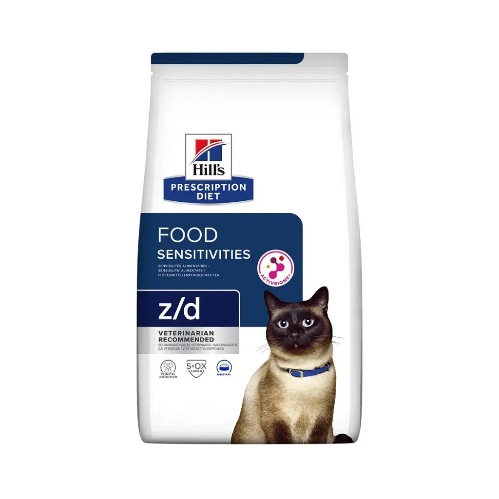 HILL'S PRESCRIPTION DIET Food Sensitivities z/d Original pour chat - Sac de 3 kg