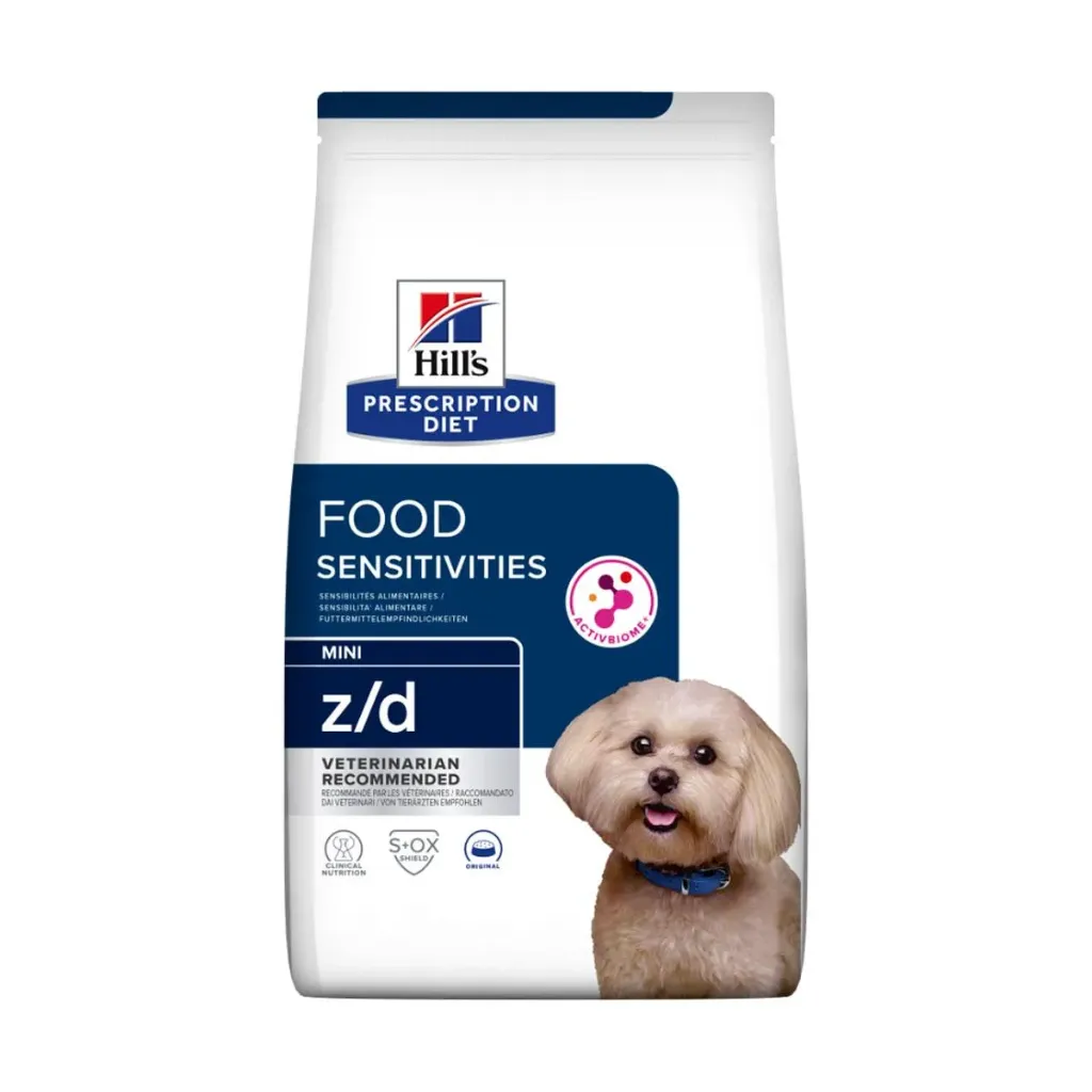 [14984] HILL'S PRESCRIPTION DIET Food Sensitivities Mini z/d Original pour chien - Sac de 1 kg