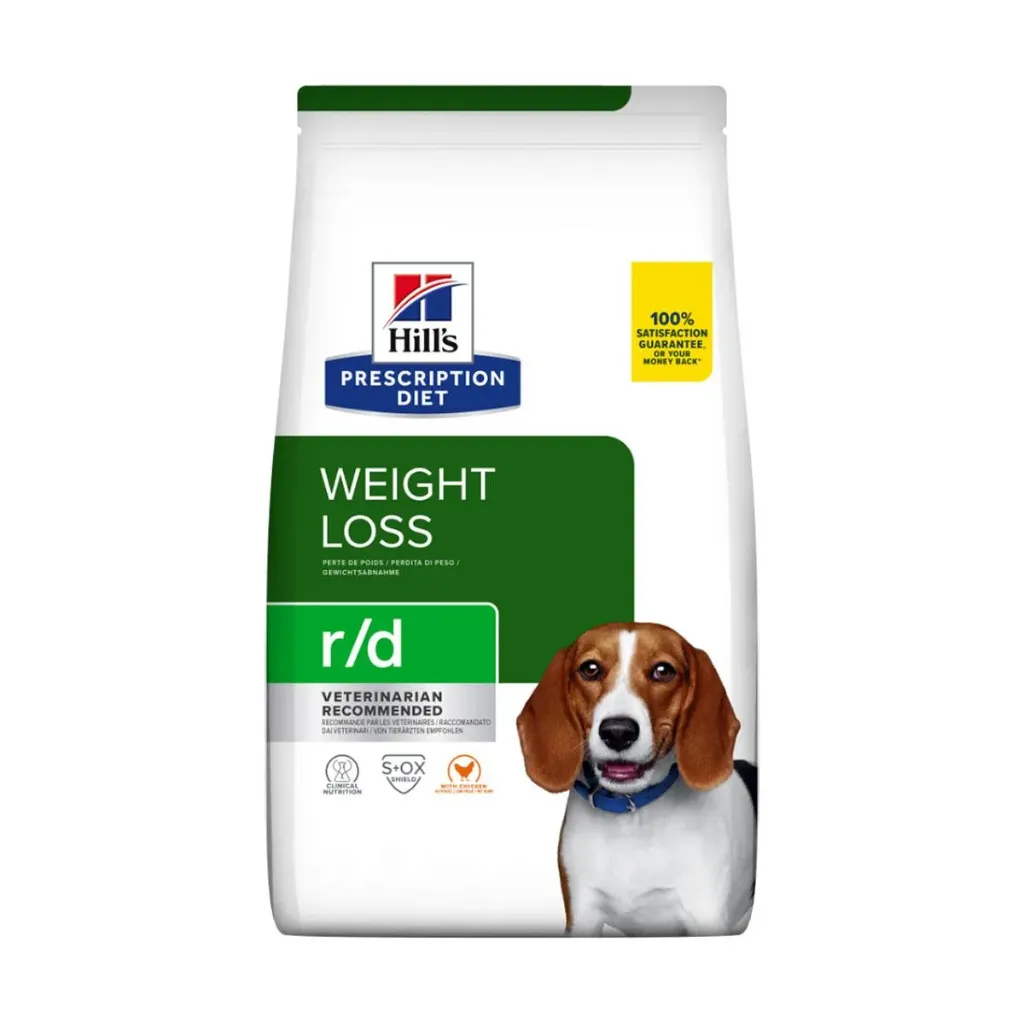 [14985] HILL'S PRESCRIPTION DIET Weight Loss r/d au poulet pour chien - Sac de 10 kg