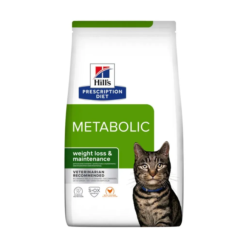 [14997] HILL'S PRESCRIPTION DIET Metabolic Weight Loss & Maintenance au poulet pour chat - Sac de 3 kg