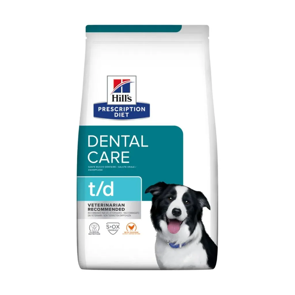 [15001.0] HILL'S PRESCRIPTION DIET Dental Care t/d au poulet pour chien - Sac de 4 kg