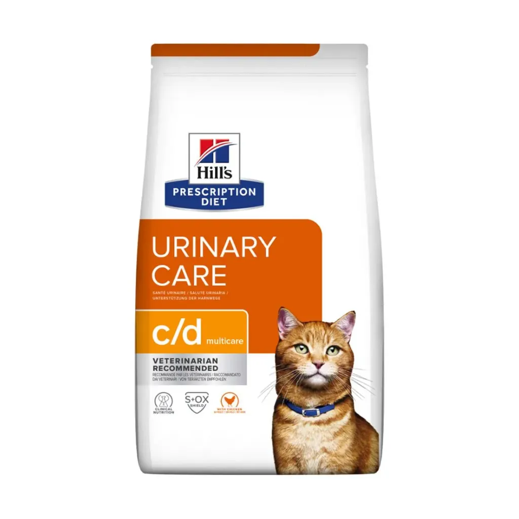 HILL'S PRESCRIPTION DIET Urinary Care c/d Multicare au poulet pour chat - Sac de 8 kg