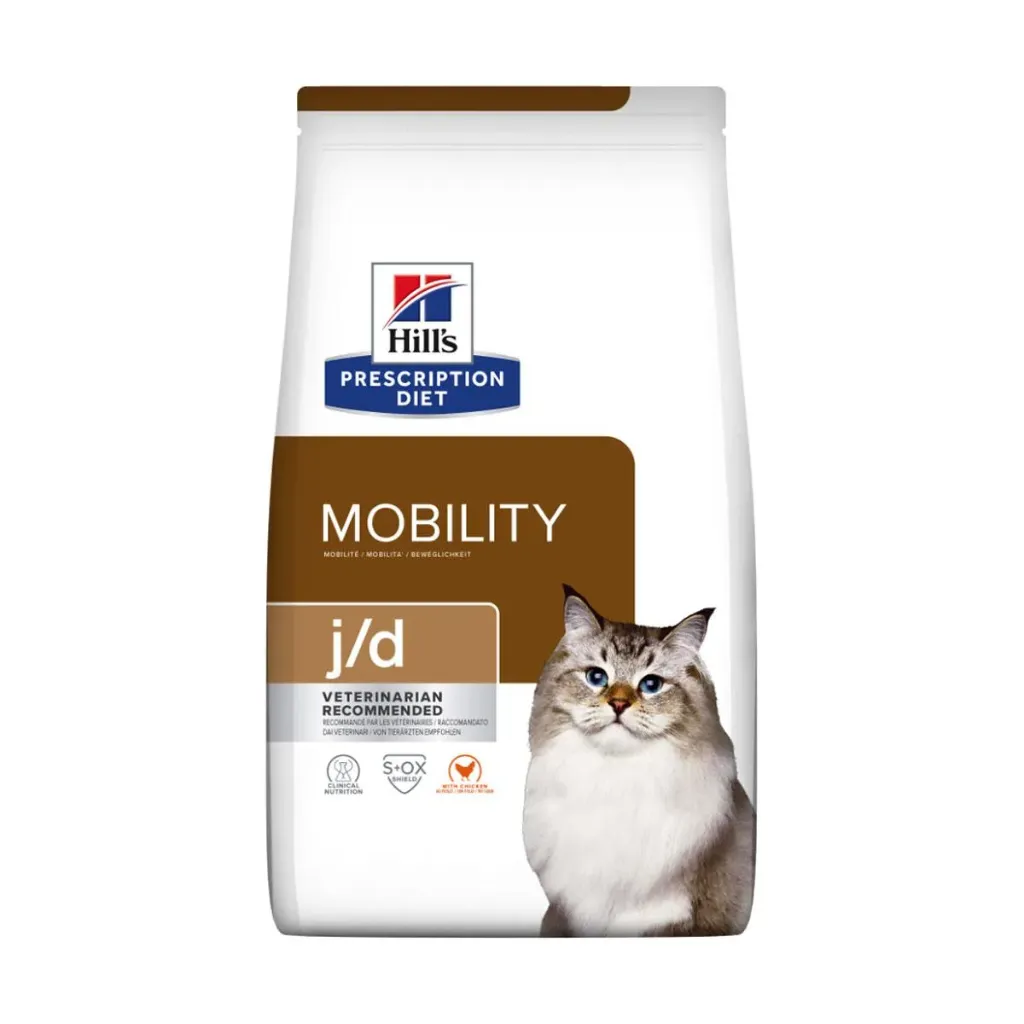 HILL'S PRESCRIPTION DIET Mobility j/d au poulet pour chat - Sac de 3 kg