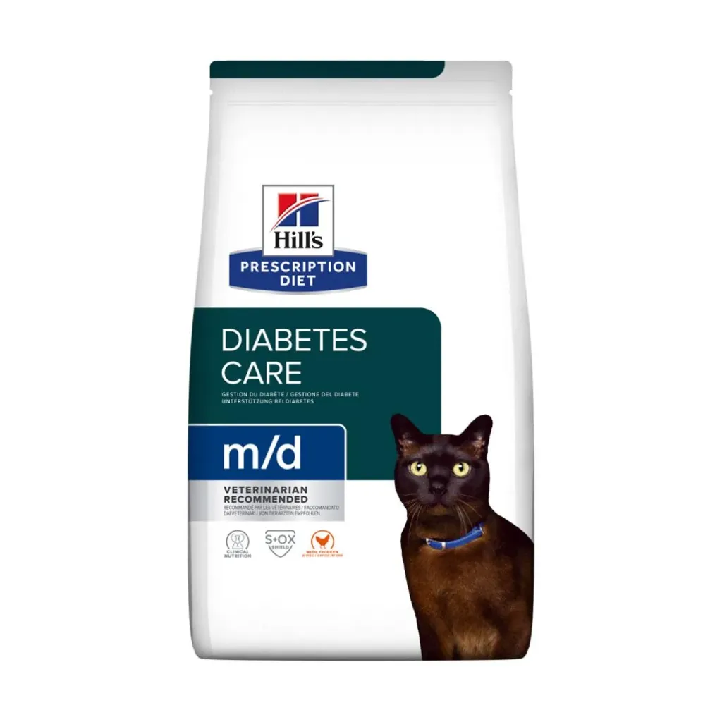 [15010] HILL'S PRESCRIPTION DIET Diabetes Care m/d au poulet pour chat - Sac de 3 kg