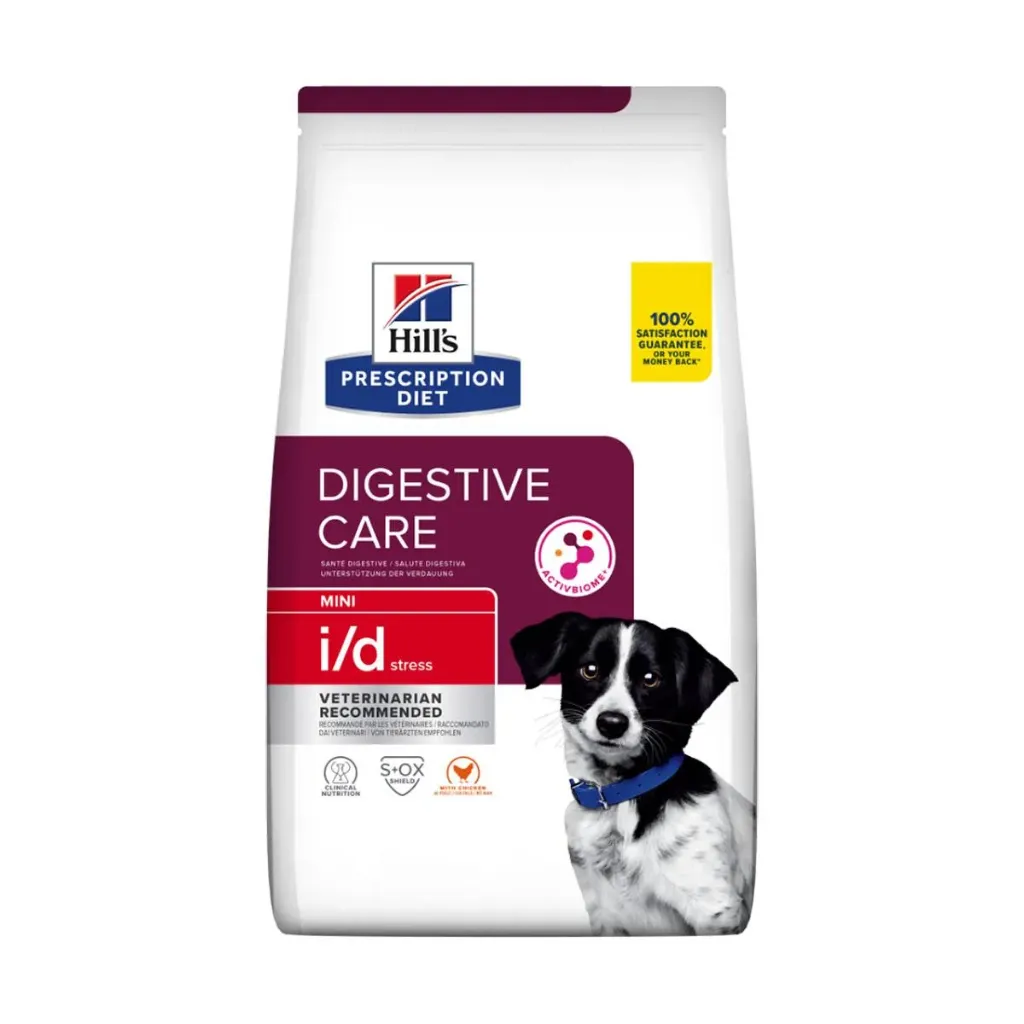 HILL'S PRESCRIPTION DIET Digestive Care Mini i/d Stress au poulet pour chien - Sac de 1 kg