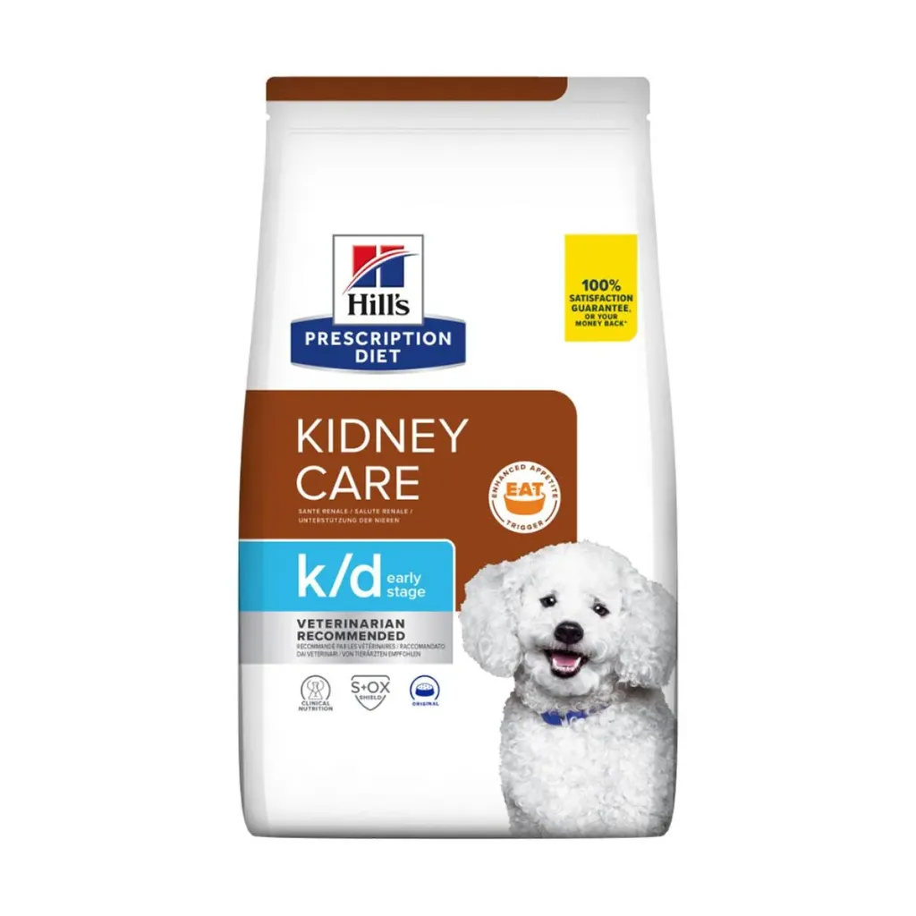 HILL'S PRESCRIPTION DIET Kidney Care k/d Early Stage Original pour chien - Sac de 1,5 kg