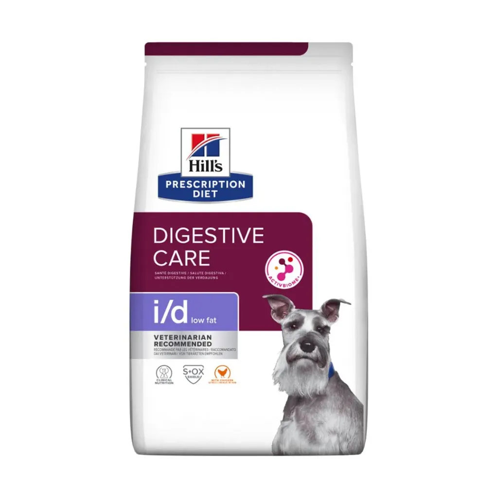 HILL'S PRESCRIPTION DIET Digestive Care i/d Low Fat au poulet pour chien - Sac de 4 kg