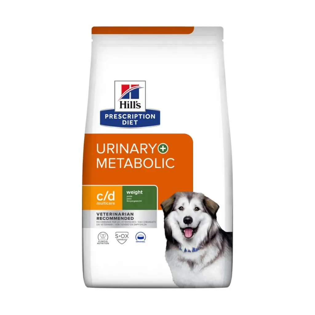 [15170] HILL'S PRESCRIPTION DIET Urinary + Metabolic c/d Multicare Weight Original pour chien - Sac de 1,5 kg