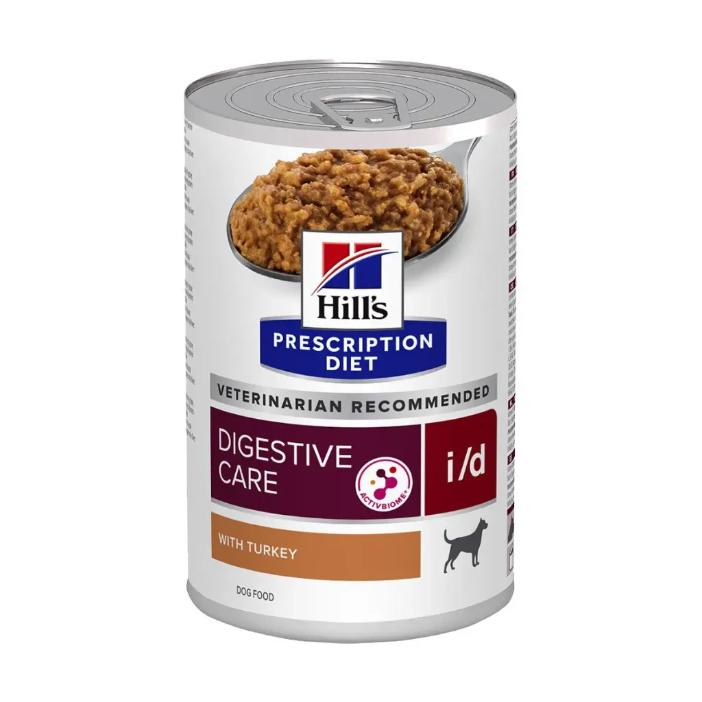 HILL'S PRESCRIPTION DIET Digestive Care i/d à la dinde pour chien - 12 boîtes de 360 g