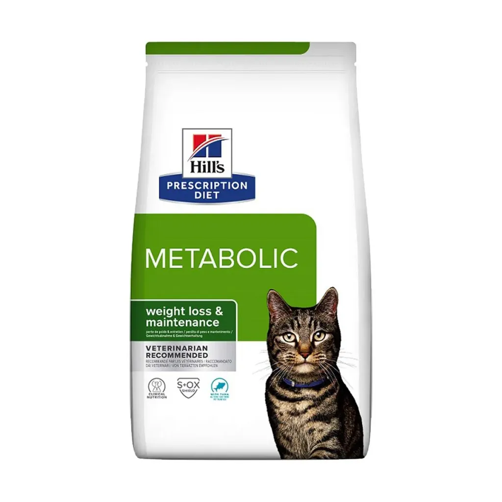 HILL'S PRESCRIPTION DIET Metabolic Weight Loss & Maintenance au thon pour chat - Sac de 3 kg