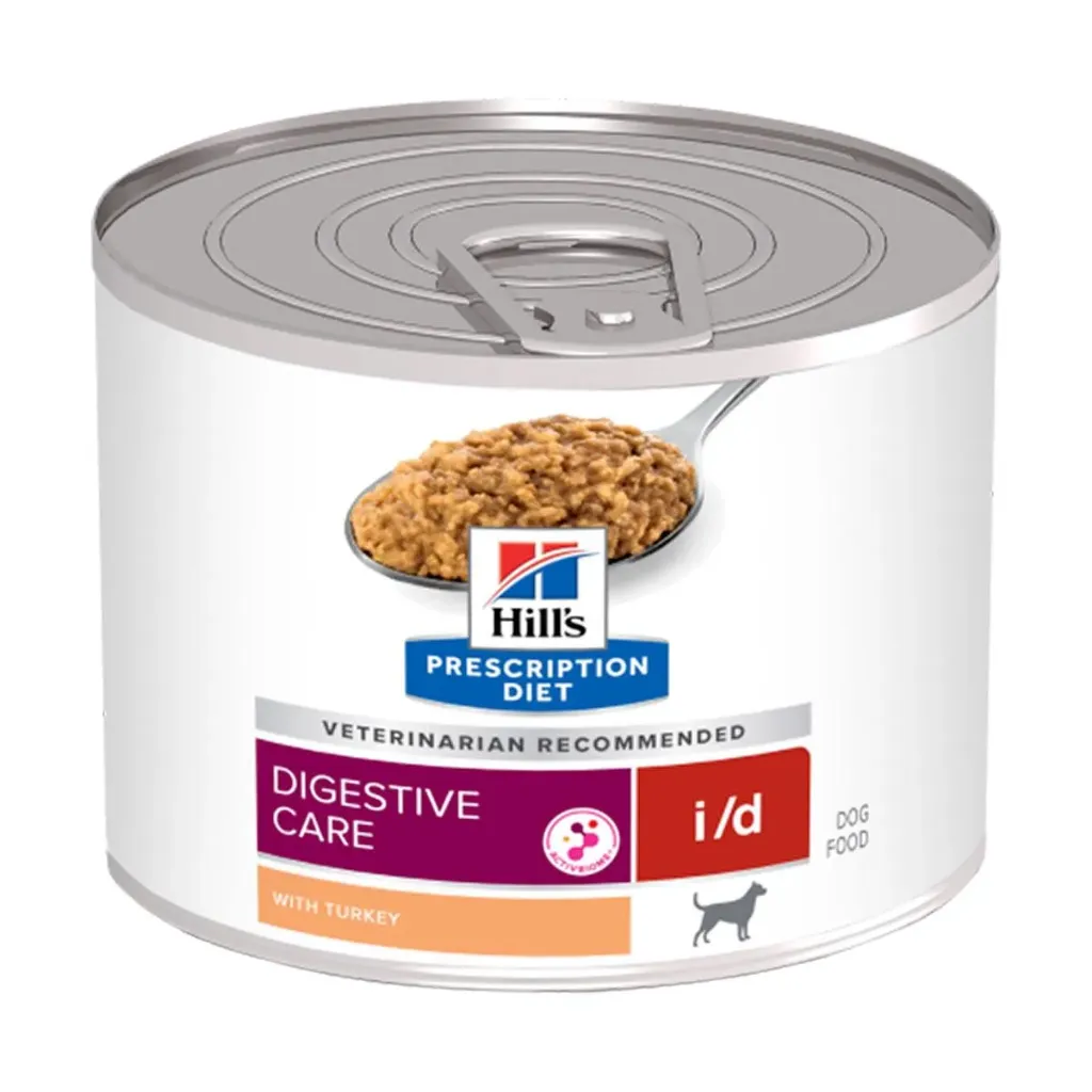 [16322] HILL'S PRESCRIPTION DIET Digestive Care i/d à la dinde pour chien - 12 boîtes de 200 g