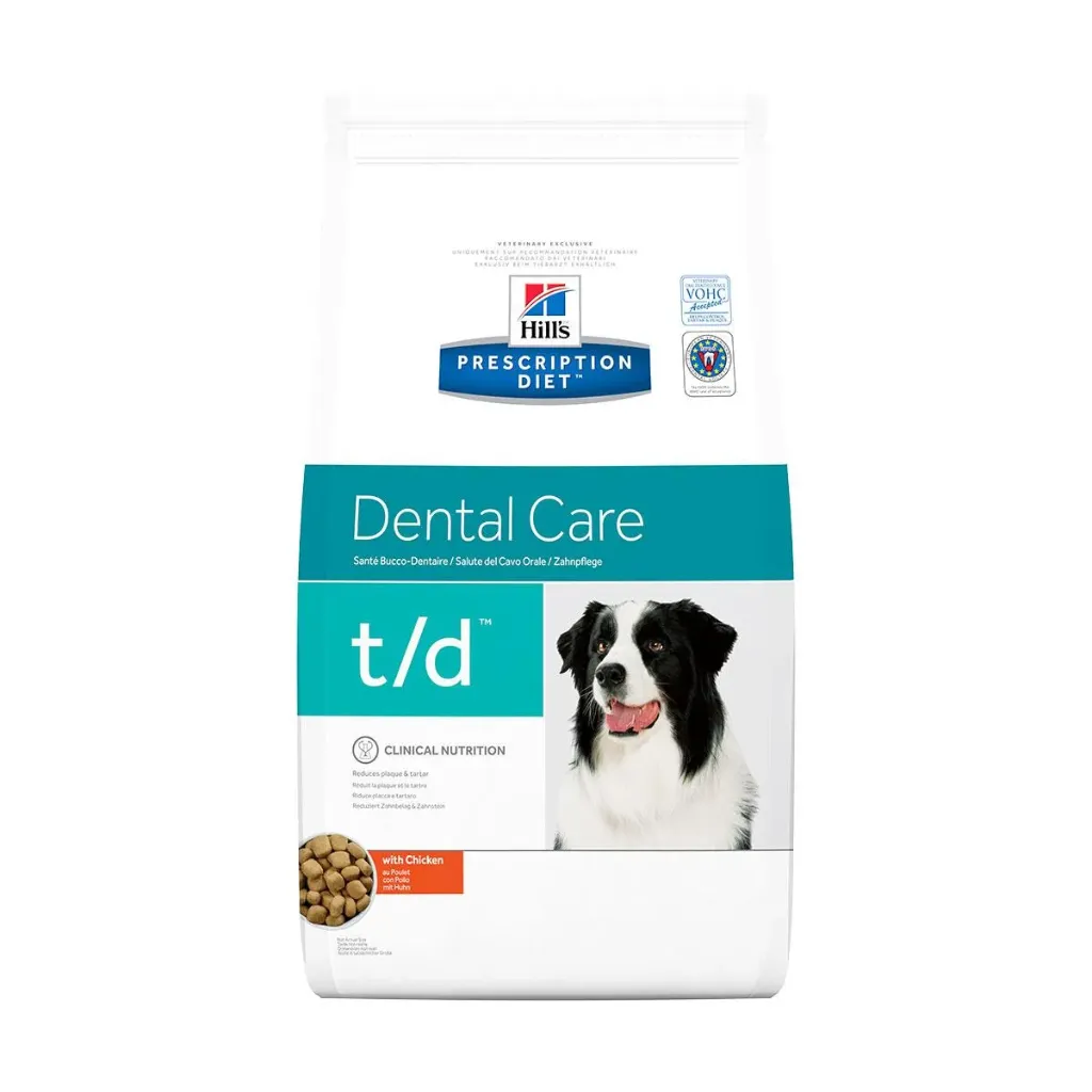 [17241] HILL'S PRESCRIPTION DIET Dental Care t/d au poulet pour chien - Sac de 10 kg