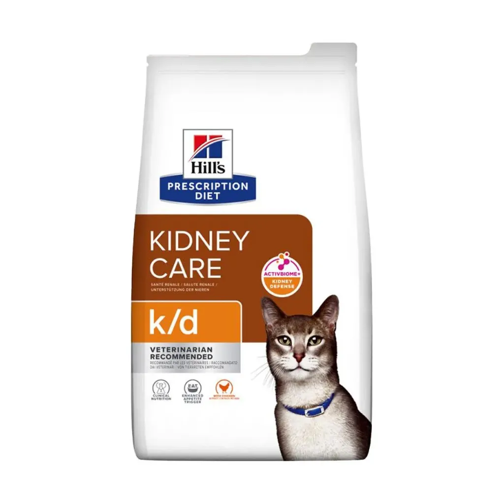 HILL'S PRESCRIPTION DIET Kidney Care k/d au poulet pour chat - Sachet de 300g