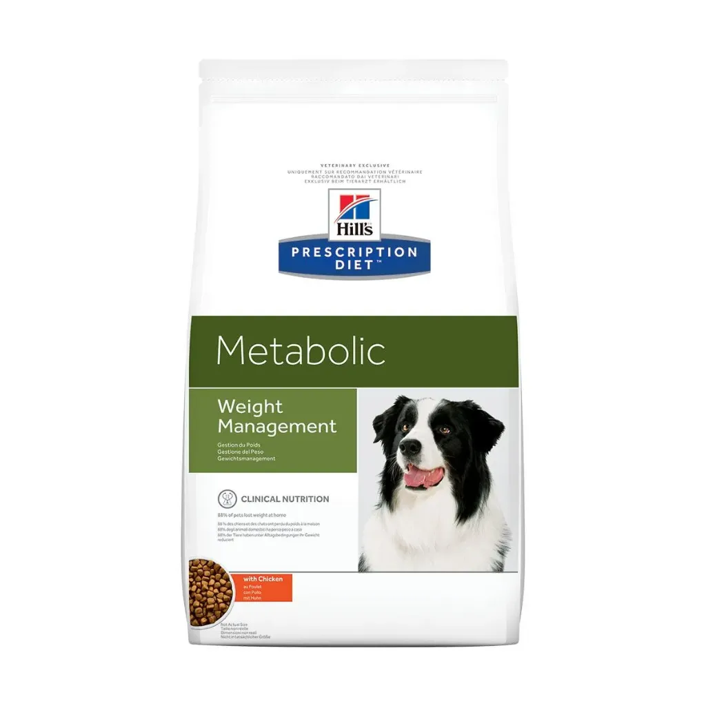 [85805] HILL'S PRESCRIPTION DIET Metabolic Weight Management au poulet pour chien - Sac de 4 kg